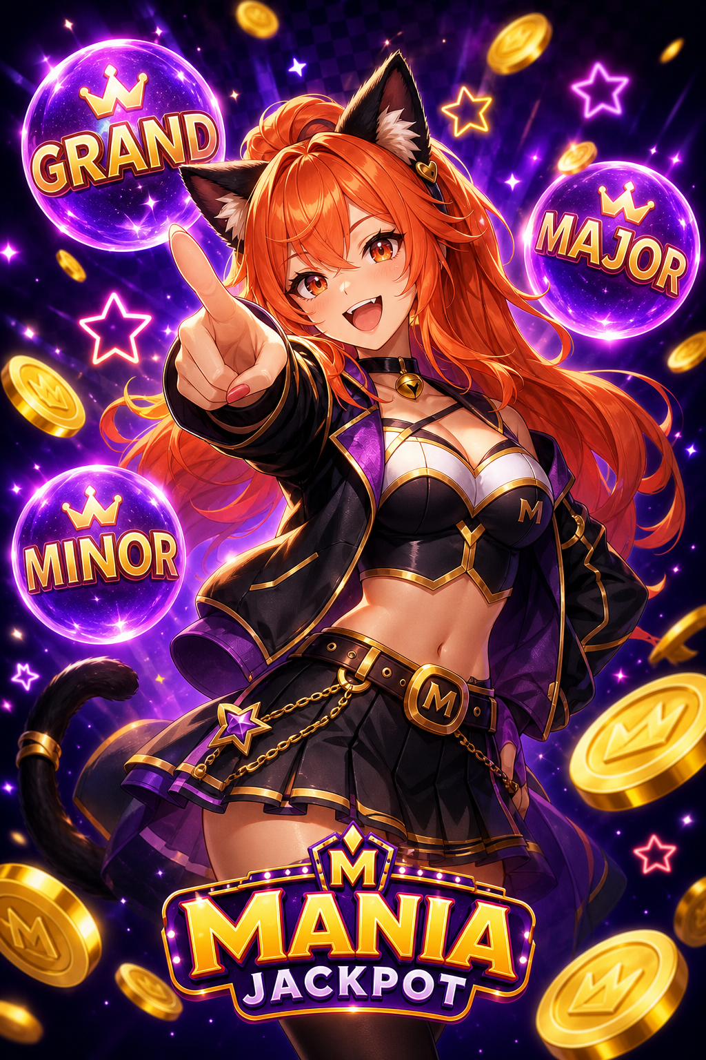 Mania Jackpot character